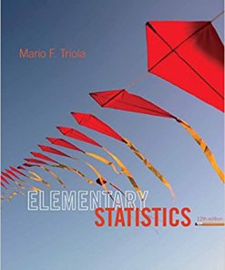 (eBook PDF) Elementary Statistics 12th Edition by Mario F. Triola