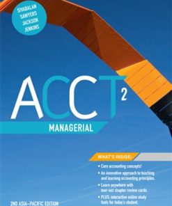 (eBook PDF) ACCT2 Managerial 2nd Asia Pacific Edition