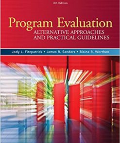 (eBook PDF) Program Evaluation Alternative Approaches Practical Guidelines 4th