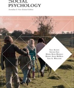 (eBook PDF) Social Psychology Australian and New Zealand Edition