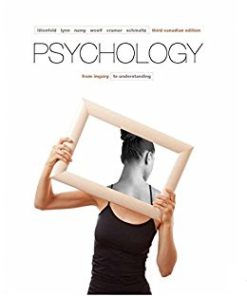 (eBook PDF) Psychology From Inquiry to Understanding 3th Canadian