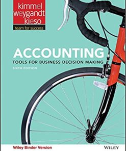 (eBook PDF) Accounting Binder Ready Version Tools for Business Decision Making 6