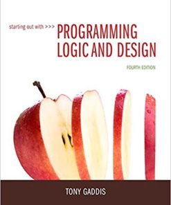 (eBook PDF) Starting Out with Programming Logic and Design 4th