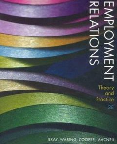 (eBook PDF) Employment Relations Theory And Practice 3e