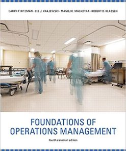 (eBook PDF) Foundations of Operations Management 4th Canadian Edition