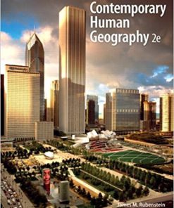 (eBook PDF) Contemporary Human Geography 2nd Edition