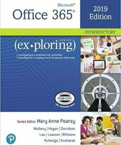 Exploring Microsoft Office 2019 Introductory 1st Edition by Mary Anne Poatsy (eBook PDF)