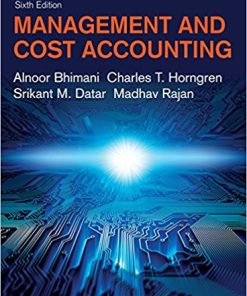 (eBook PDF) Management and Cost Accounting 6th Edition