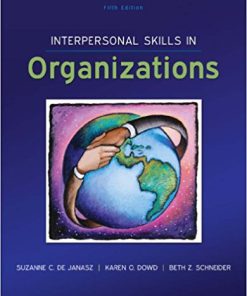 (eBook PDF) Interpersonal Skills in Organizations 5th Edition