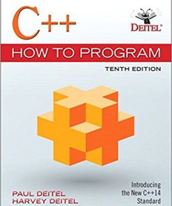 (eBook PDF) C++ How to Program 10th Edition by Paul J. Deitel