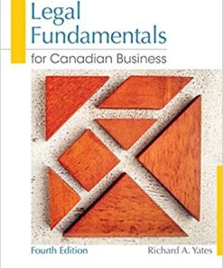 (eBook PDF) Legal Fundamentals for Canadian Business 4th Edition