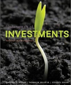 (eBook PDF) Fundamentals of Investments: Valuation and Management 7th Edition