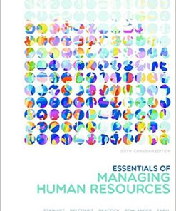 (eBook PDF) Essentials of Managing Human Resources 6th Canadian