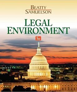(eBook PDF) Legal Environment 5th Edition