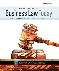 (eBook PDF) Business Law Today Standard Text & Summarized Cases 11th