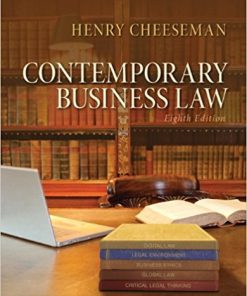 (eBook PDF) Contemporary Business Law 8th Edition
