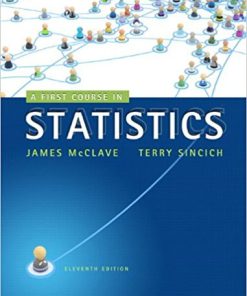 (eBook PDF) First Course in Statistics A 11th Edition