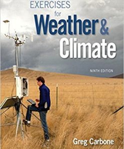 (eBook PDF) Exercises for Weather Climate 9th Edition