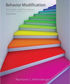 (eBook PDF) Behavior Modification Principles and Procedures 6th Edition