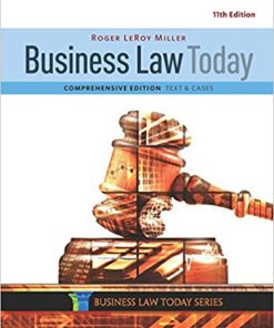 (eBook PDF) Business Law Today Comprehensive 11th Edition