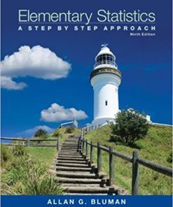 (eBook PDF) Elementary Statistics: A Step by Step Approach 9th Edition