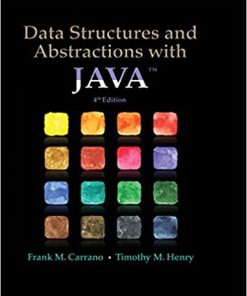 (eBook PDF) Data Structures and Abstractions with Java 4th Edition