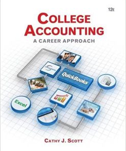 (eBook PDF) College Accounting: A Career Approach 12th Edition