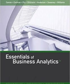(eBook PDF) Essentials of Business Analytics 2nd Edition