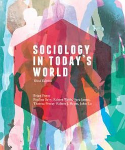 (eBook PDF) Sociology in Todays World 3th Australia Edition