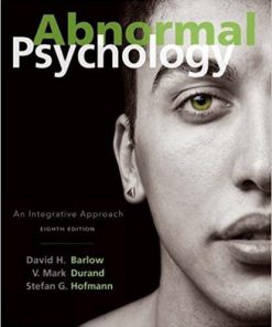 (eBook PDF) Abnormal Psychology: An Integrative Approach 8th Edition