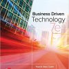 (eBook PDF) Business Driven Technology 7th Edition