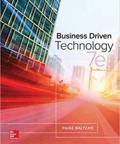 (eBook PDF) Business Driven Technology 7th Edition
