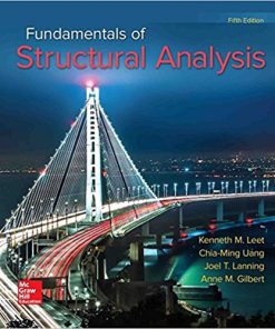 (eBook PDF) Fundamentals of Structural Analysis 5th Edition