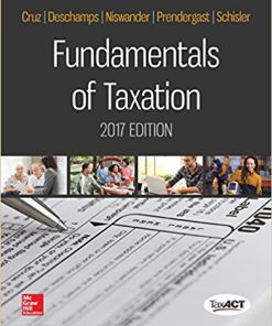 (eBook PDF) Fundamentals Of Taxation 2017 10th Edition