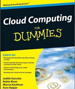 (eBook PDF) Cloud Computing For Dummies by Judith Hurwitz