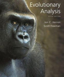 Evolutionary Analysis (5th Edition - PDF Version) 5th Edition - PDF Version
