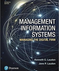 (eBook PDF) Management Information Systems Managing the Digital Firm 15th