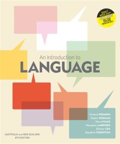 (eBook PDF) An Introduction to Language Australia New Zealand Edition