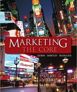 (eBook PDF) Marketing: The Core 5th Edition