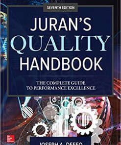 (eBook PDF) Juran's Quality Handbook The Complete Guide to Performance 7th