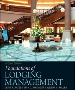 (eBook PDF) Foundations of Lodging Management 2nd Edition