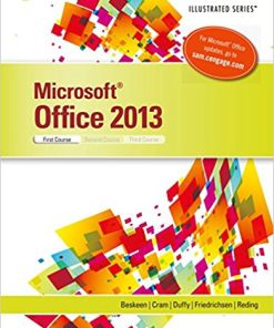 (eBook PDF) Microsoft Office 2013: Illustrated Introductory, First Course