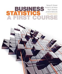 (eBook PDF) Business Statistics A First Course First Canadian Edition
