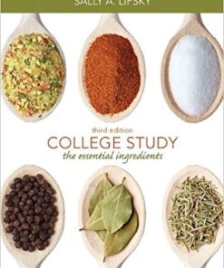 (eBook PDF) College Study The Essential Ingredients 3rd Edition