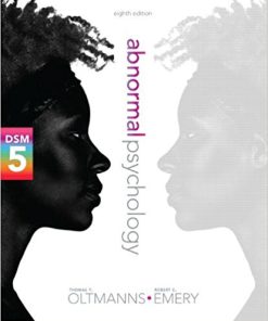 (eBook PDF) Abnormal Psychology 8th Edition by Oltmanns