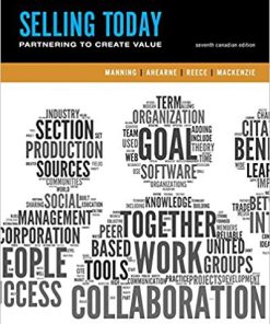 (eBook PDF) Selling Today: Creating Customer Value, Seventh 7th Canadian Edition