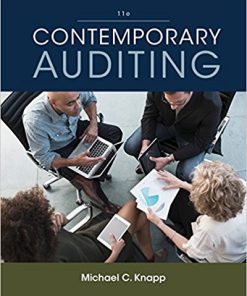(eBook PDF) Contemporary Auditing 11th Edition by Michael C. Knapp