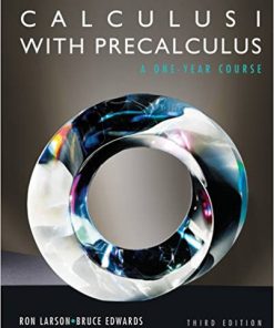 (eBook PDF) Calculus I With Precalculus 3rd Edition by Ron Larson