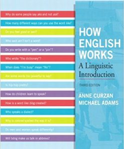 (eBook PDF) How English Works: A Linguistic Introduction 3rd Edition