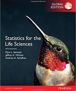 (eBook PDF) Statistics for the Life Sciences 5th Global Edition